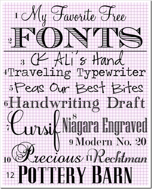 13 Type Words In Different Fonts Images Different Fonts Different