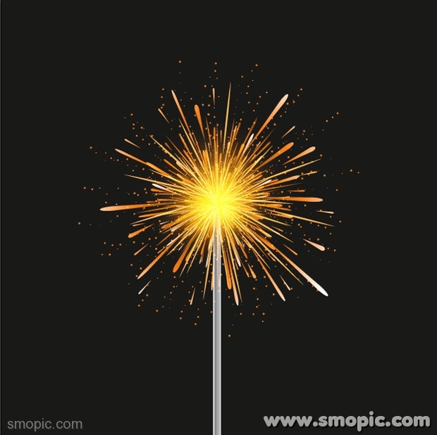 Firework Banner Template