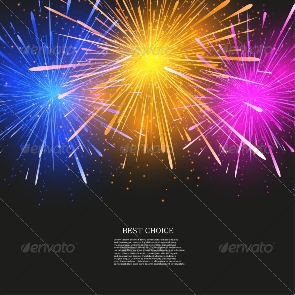 Fireworks Flyer Template Free