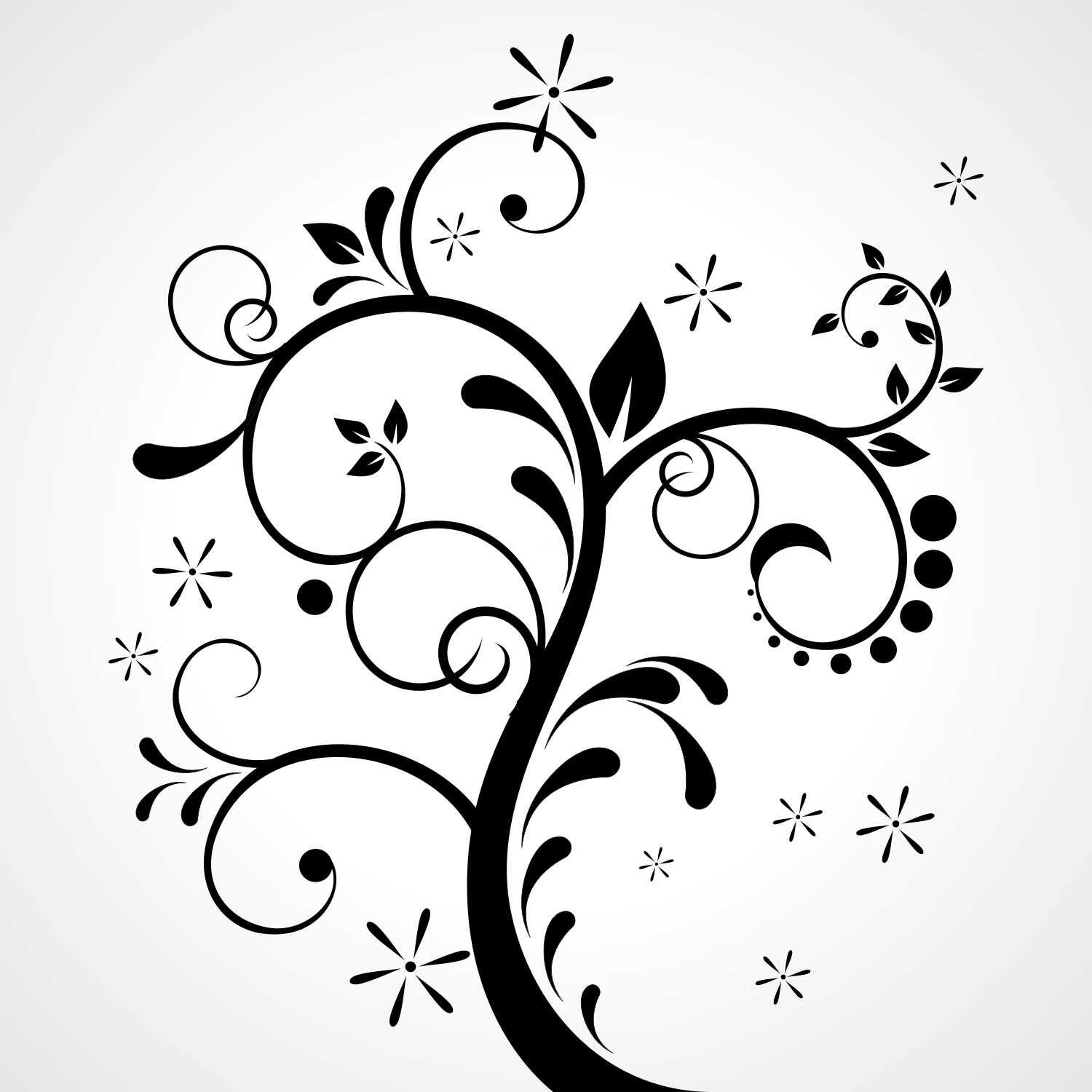 15 Floral Ornaments Vector Images