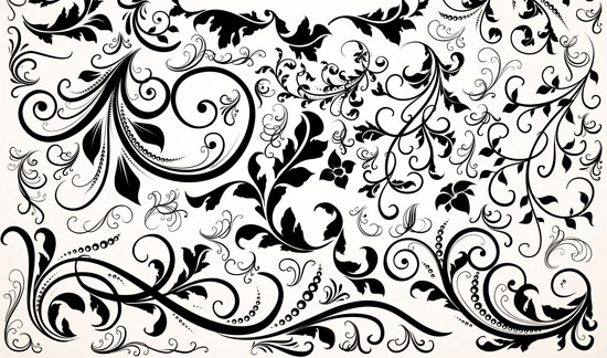 Floral Ornament Vector Free