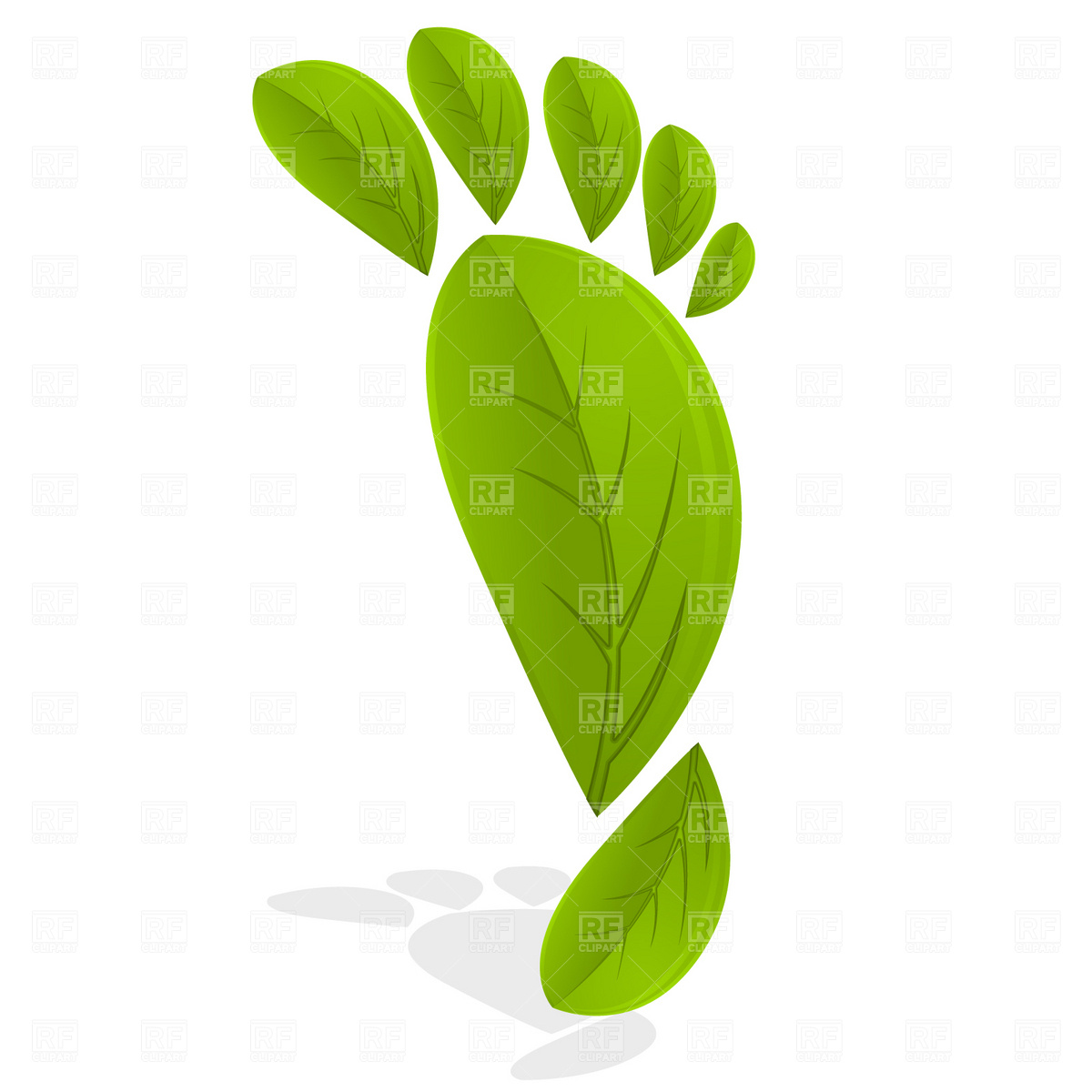 Footprint Vector Free Clip Art