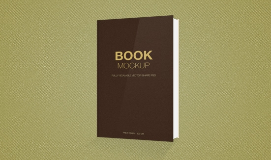 Free Book Mockup PSD