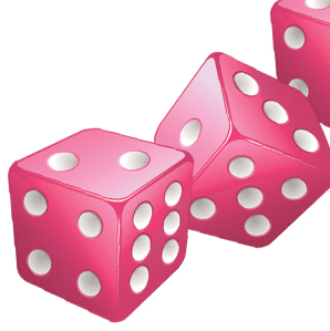 Free Bunco Dice Clip Art