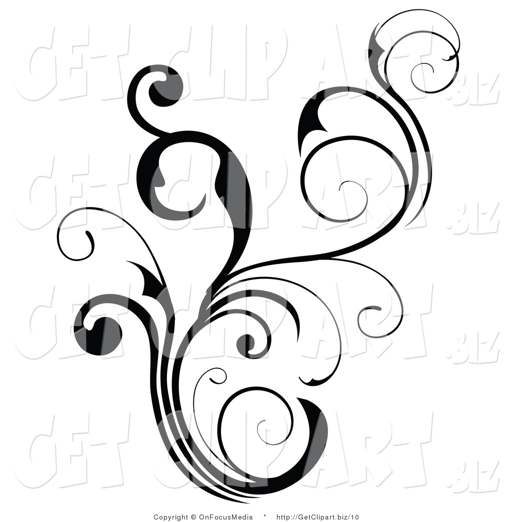 15 Vectorized Scroll Design Clip Art Images