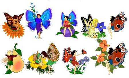 Free Printable Fairies Clip Art