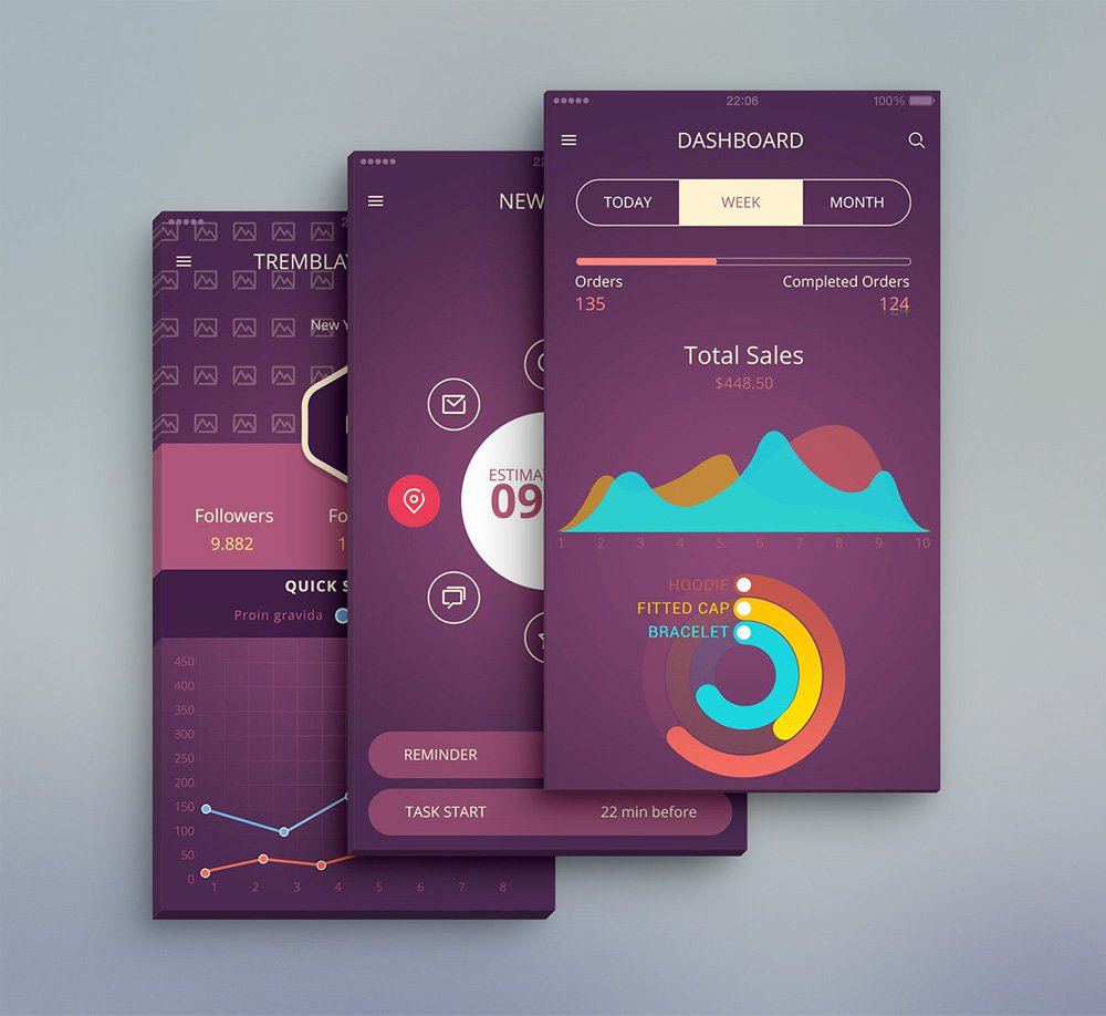 Free PSD UI Mobile