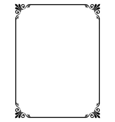 Free Simple Borders and Frames