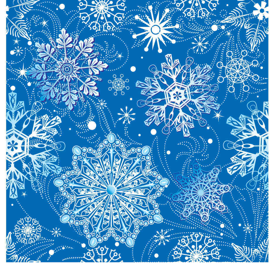 Free Snow Vector Background Patterns