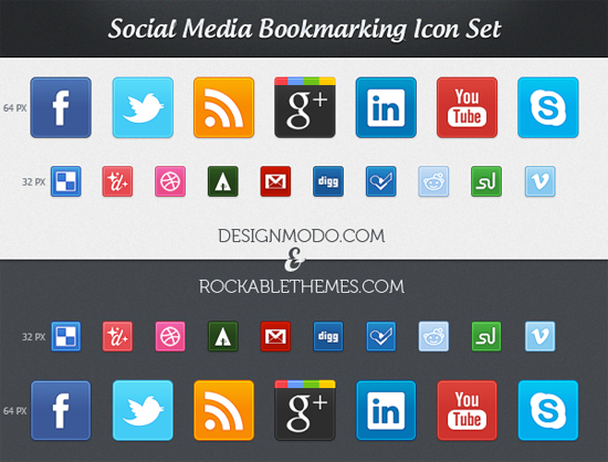 Free Social Media Icon Sets