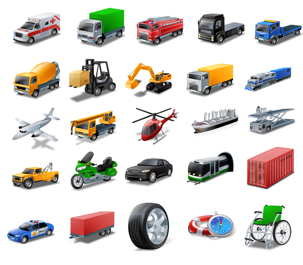 Free Transportation Icons