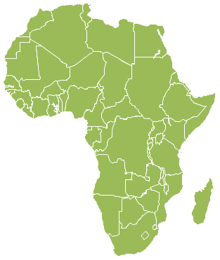 8 Africa Map Vector Images