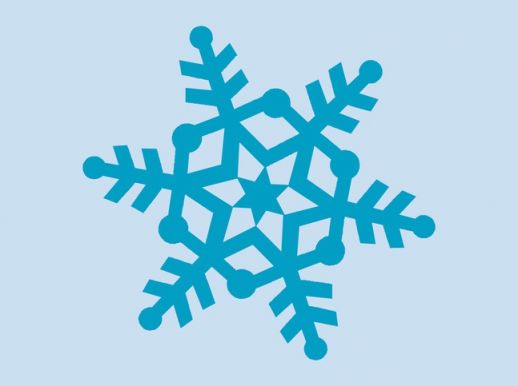 Free Vector Snowflake Clip Art