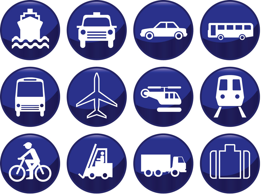 Free Vector Transportation Icons