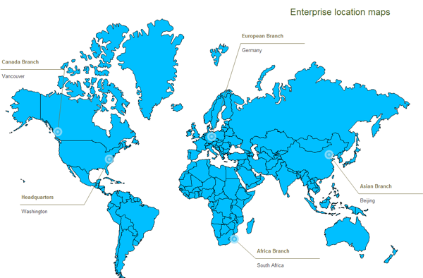 Free Vector World Map