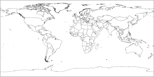 Free Vector World Map