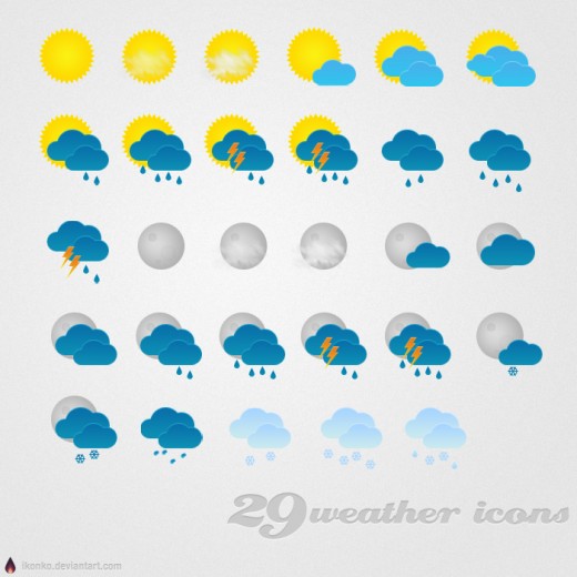 Free Weather Icons