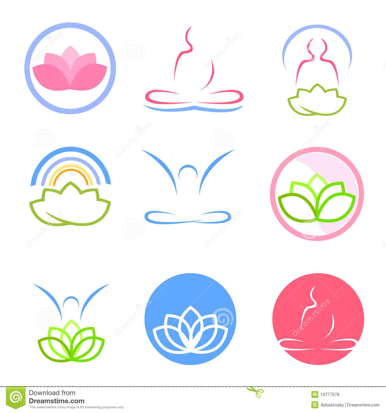 Free Yoga Vector Logo