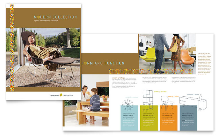 Furniture Brochure Template Furniture Brochure Template