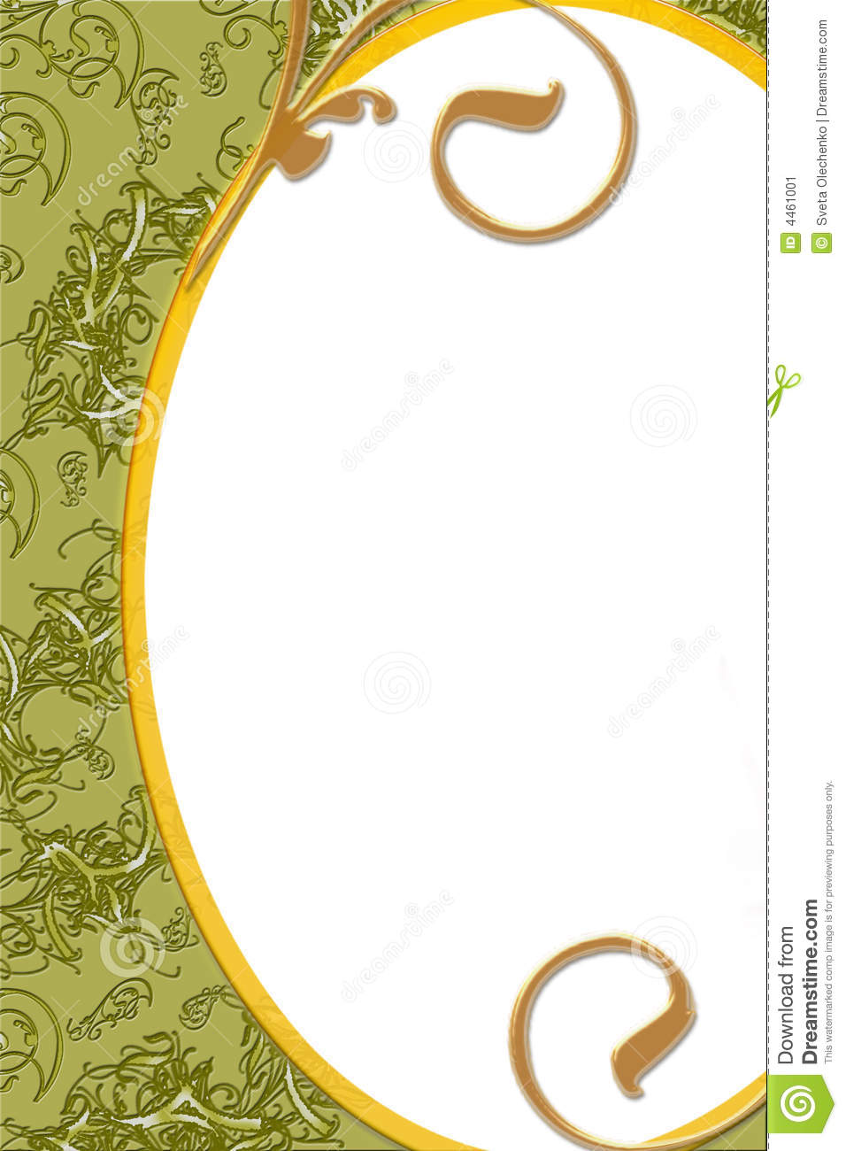 Gold Fancy Border Designs