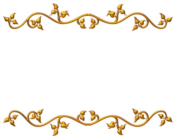 Golden Anniversary Borders Clip Art Golden Anniversary Borders Clip Art