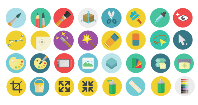 14 Graphic Design Equipment Icons Images