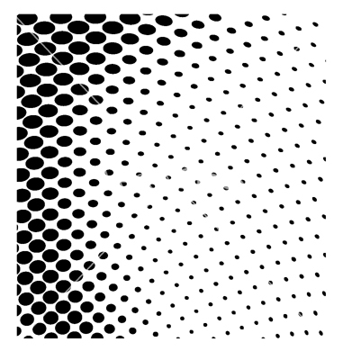 Halftone Dots Pattern Vector