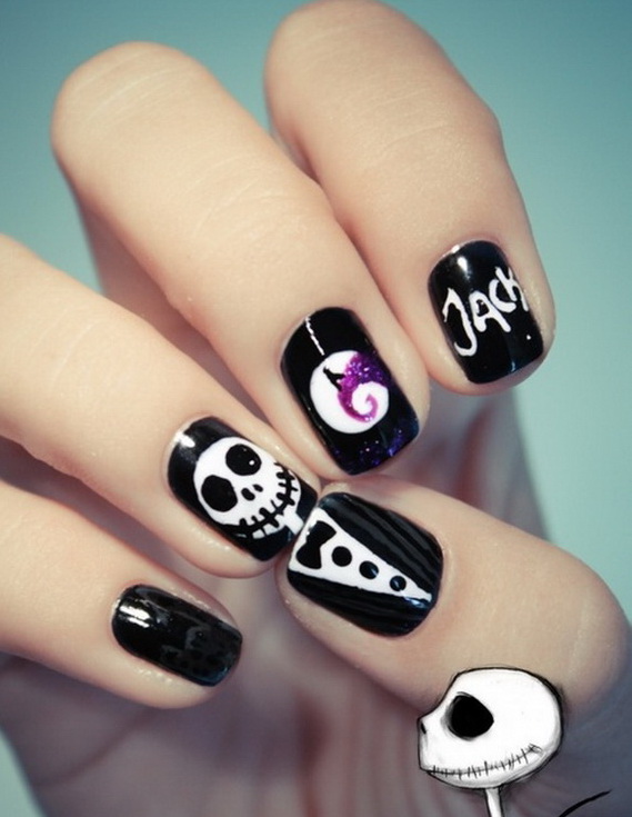 Halloween Nail Art Designs