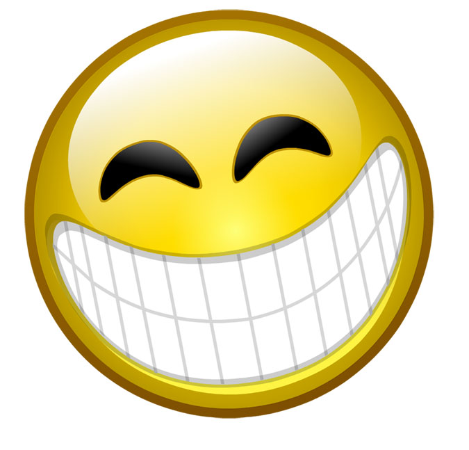 15 Excited Smiley-Face Emoticon Images