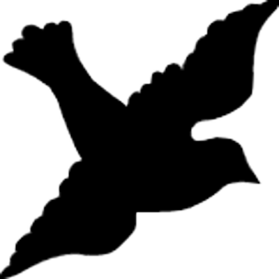 Holy Spirit Dove Silhouette