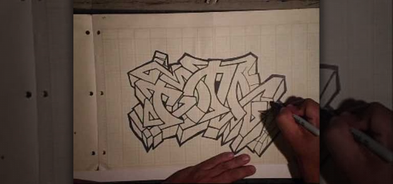 How to Draw Cool Graffiti Designs
