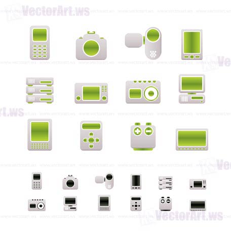 Icon Stock Vector Electronics