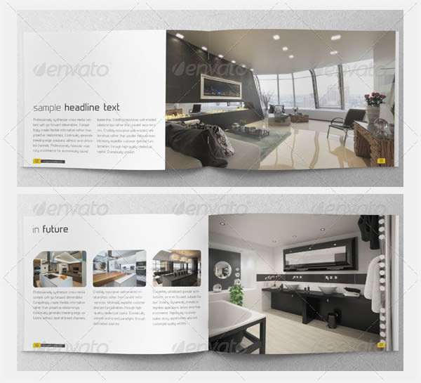 Interior Design Brochure Template Free