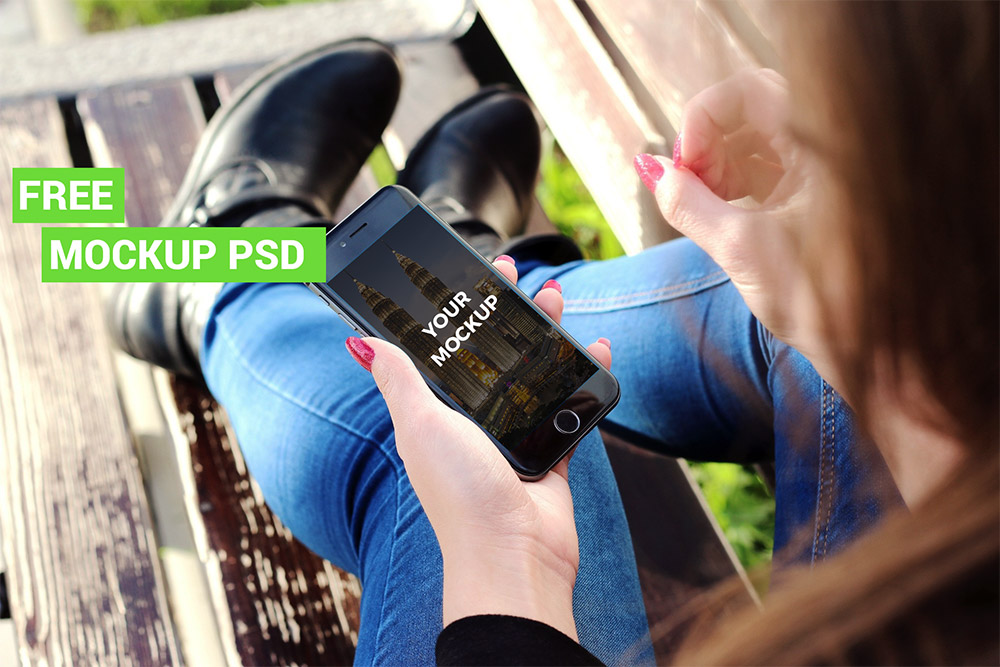 iPhone 6 Mockup PSD