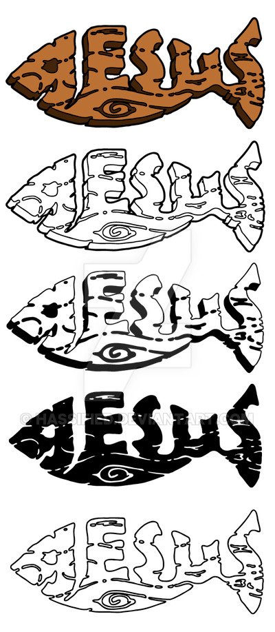 Jesus Fish Vector Art Free