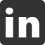 LinkedIn Icon Black and White