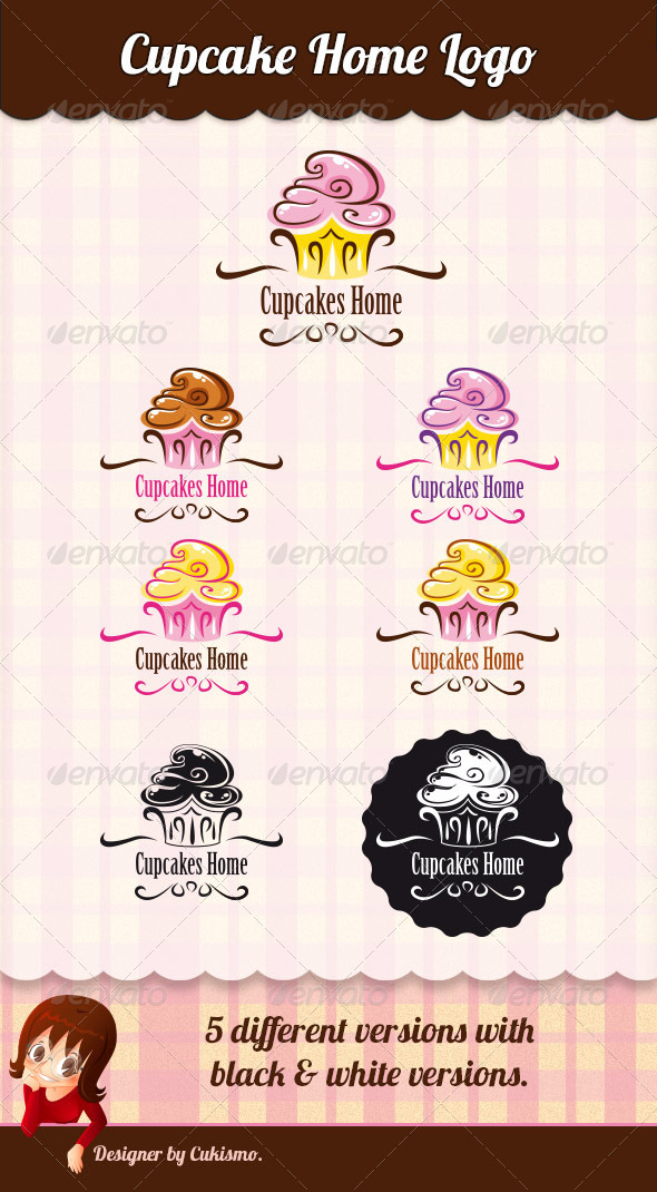 Logo Cupcake Template