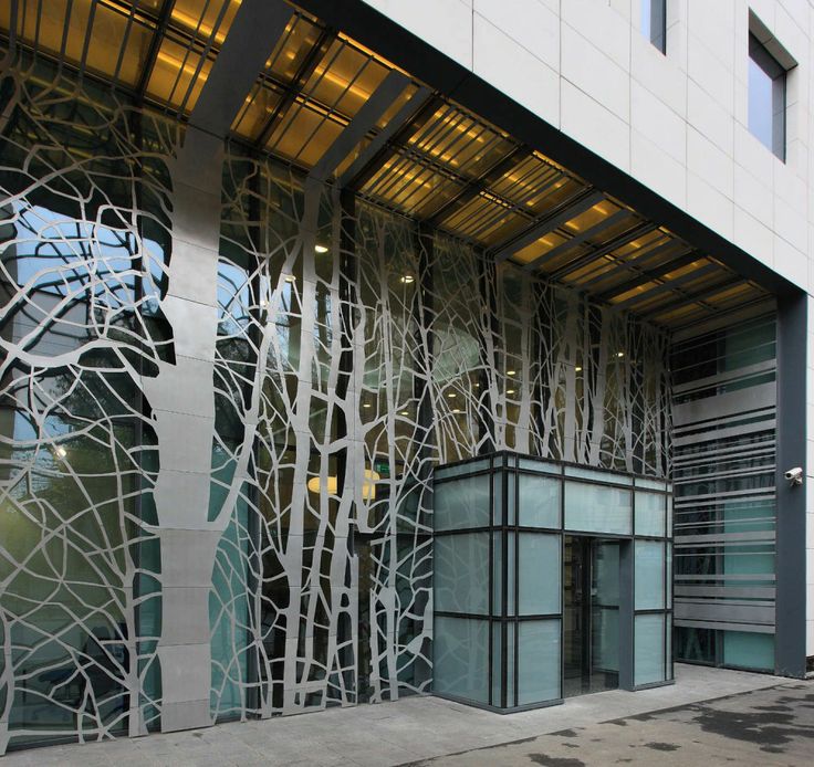 Metal Screen Facades Architecture