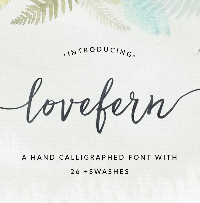 Modern Calligraphy Fonts