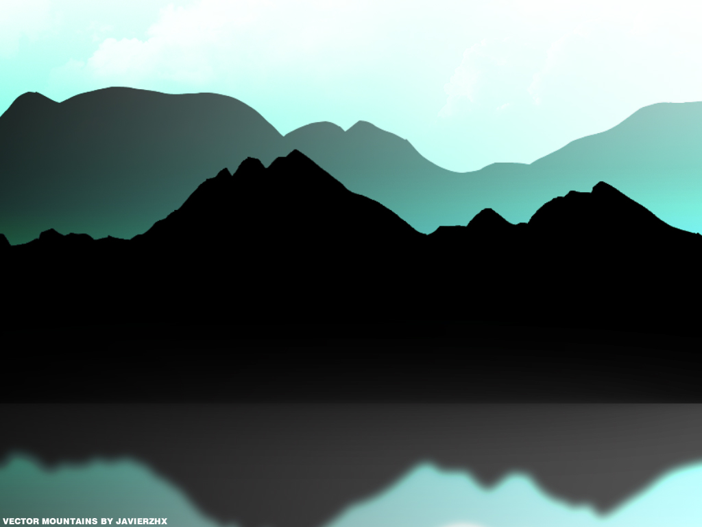 Mountain Silhouette Vector