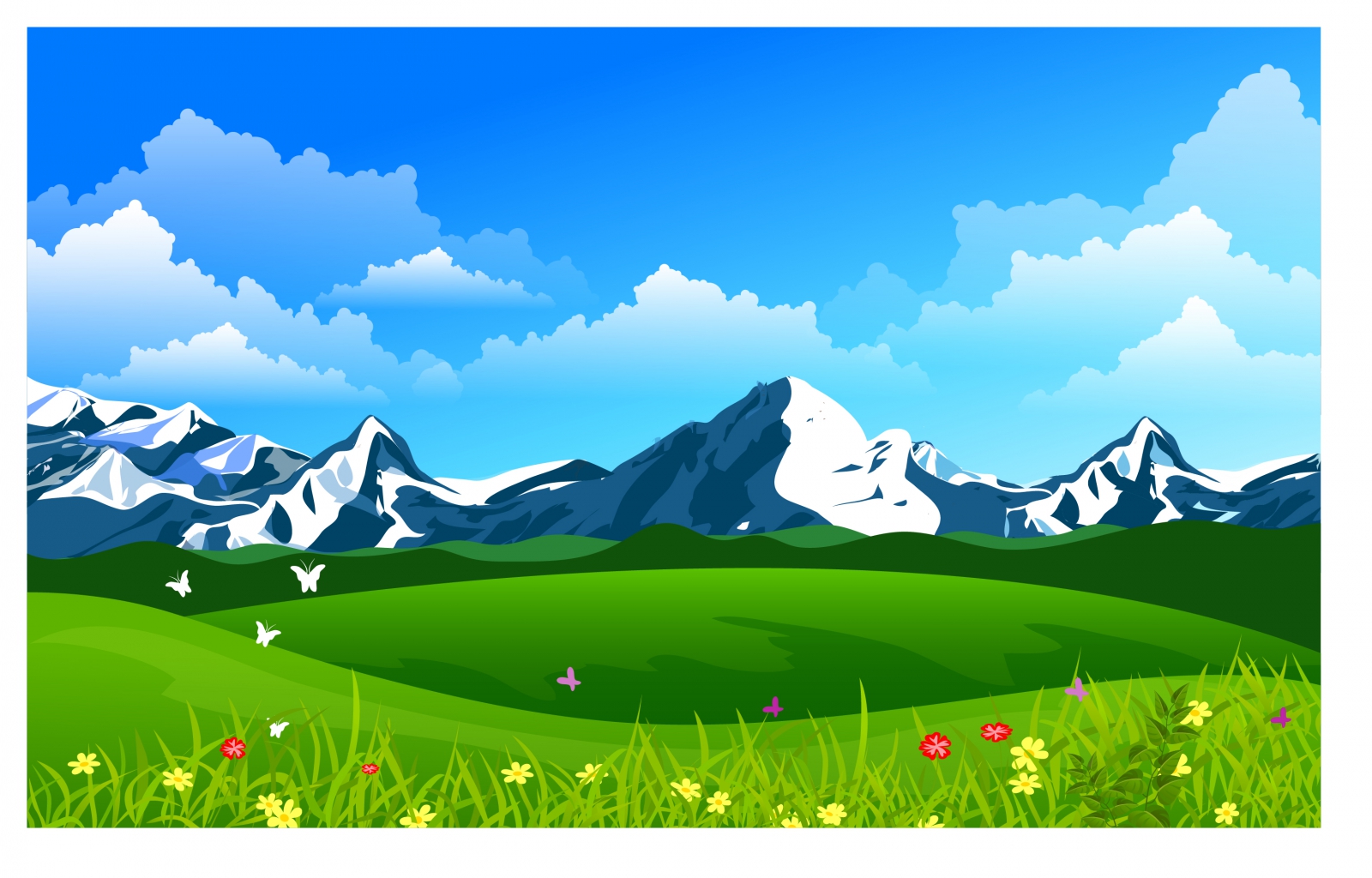 Mountain Vector Free Download