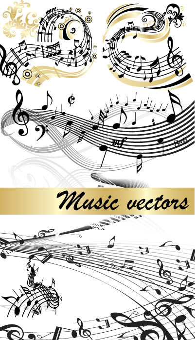 Music Notes Vector