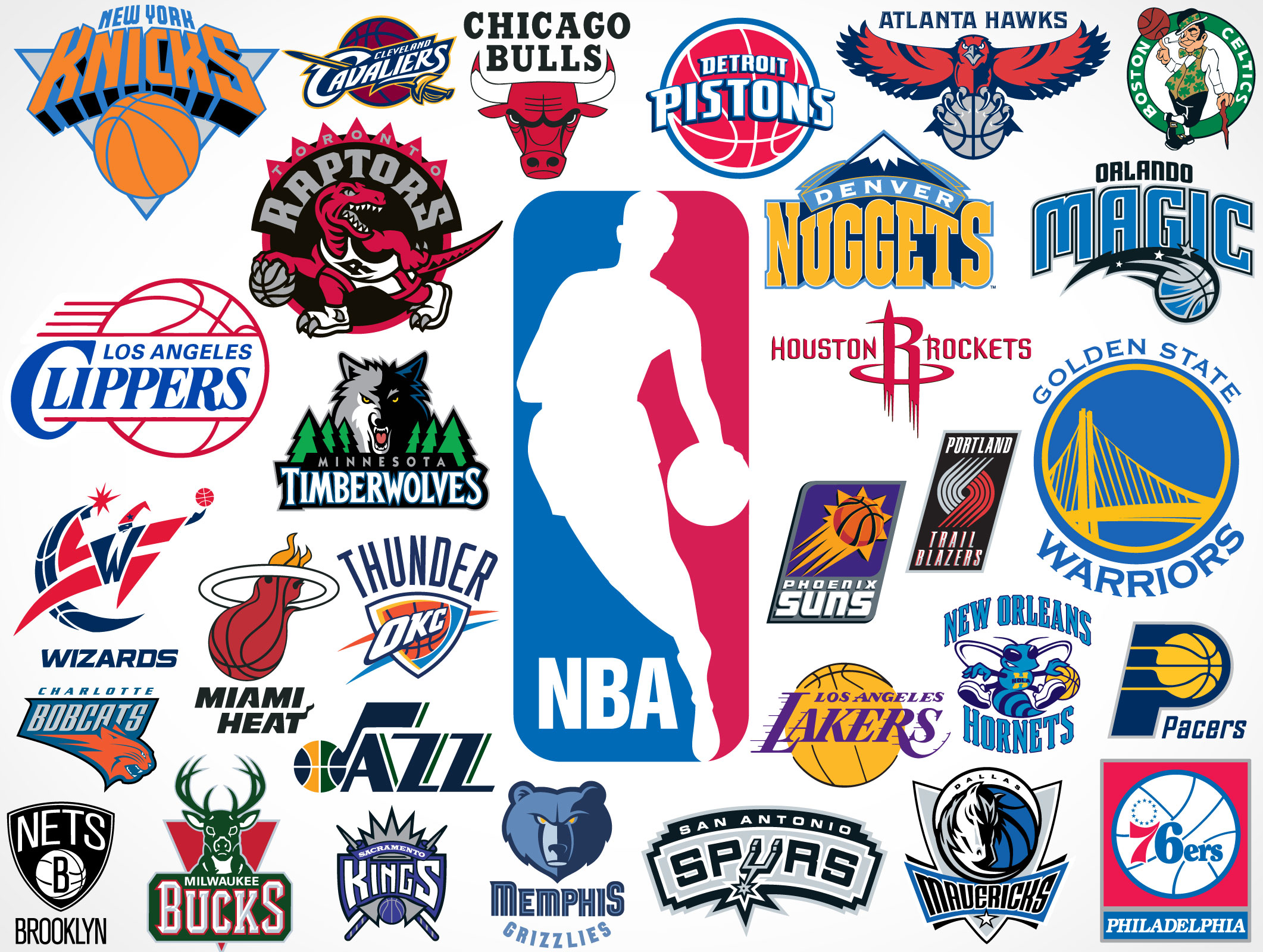 NBA Basketball Team Logos