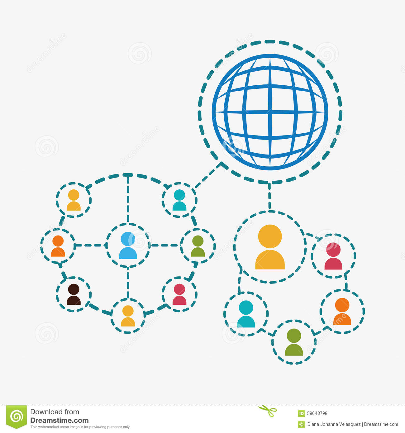 Network Vector Graphic