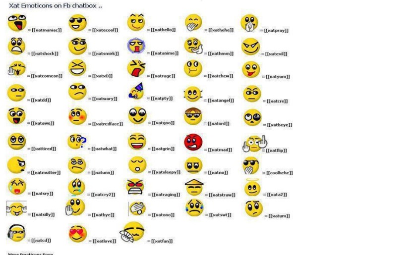 New Facebook Emoticons New Facebook Emoticons