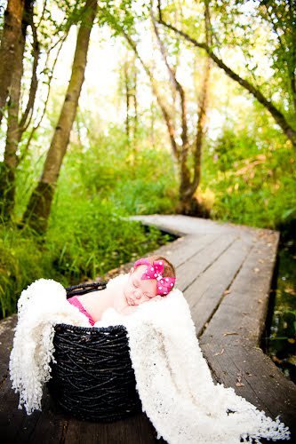 Newborn Baby Girl Photography Ideas