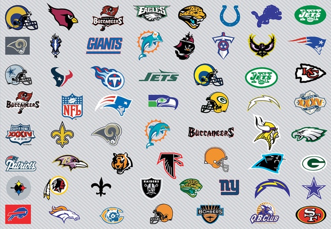 NFL Football Teams All Logos and Names