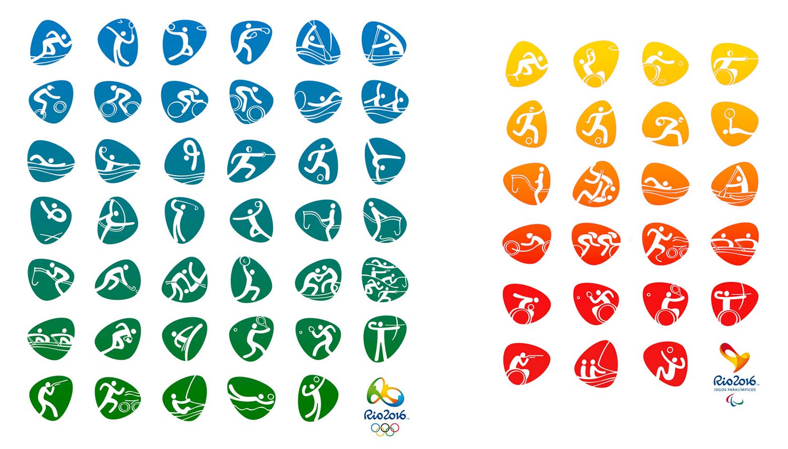 Olympics Rio 2016 Pictograms