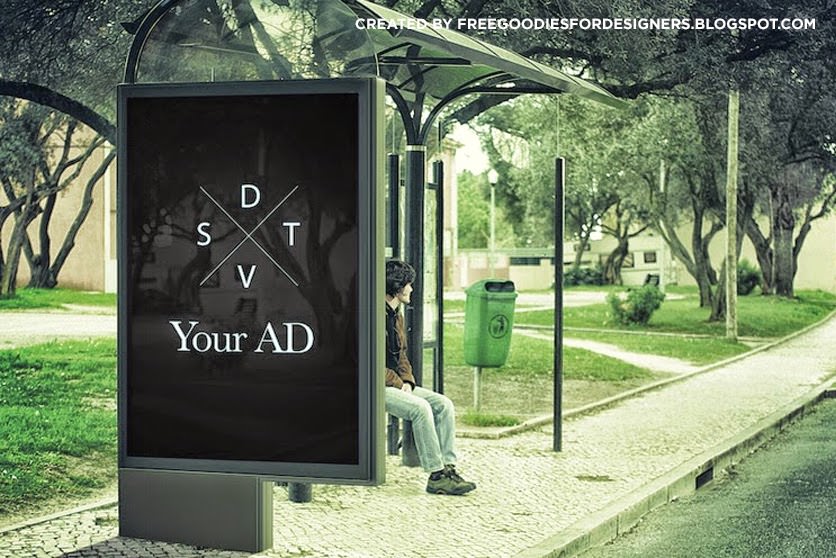 Outdoor Billboard Mockup Psd Free