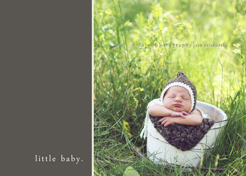 Outdoor Newborn Photography Ideas